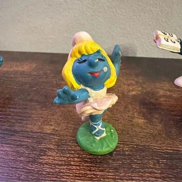 Vintage Smurf Mini Figures - Picture 4 of 11